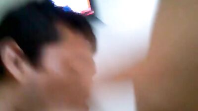 Step-Sons Web-Cam Sucking Adventure with Dad!