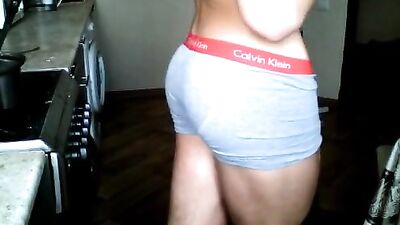 Handsome Young Man: Cum Shots and Handjob Delight