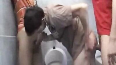 Bareback Bathroom Bangers!