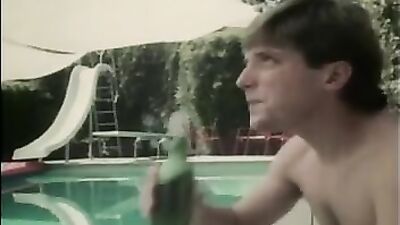 Gay Pool Party Orgy: Action Bareback Cum Shots