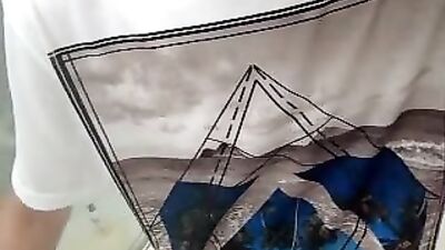 Young studs solo handjob show!