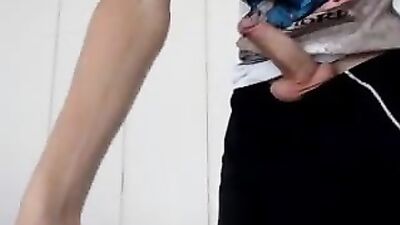 Young studs solo handjob show!