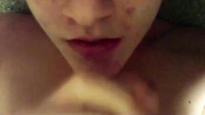 Spotty Adolescent Drops A Modest Load In His Own Mouth Part 2: Gay Porns Next Generation