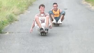 Double Skater Cumshots & Assplay - Two Hot Guys in Action!