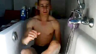 Cum Shots Web-Cam Solo Revamped: Aarons Gay Porn Video Return!