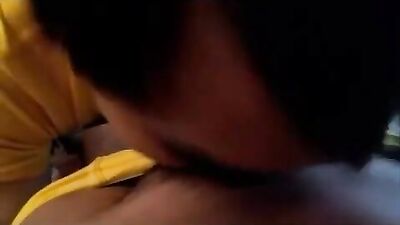 Blowjob to her friend - Amature Asian Cum Shots