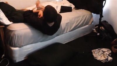 Cumming on own face self facial - Commutation of Sperm