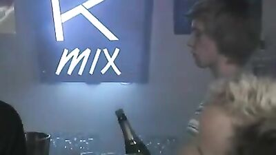 Gangbang at the Club: Action Bareback Group Sex