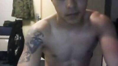 Army Muscle Boys Webcam Jerk Off Revamped!