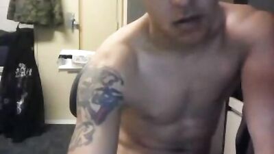 Army Muscle Boys Webcam Jerk Off Revamped!