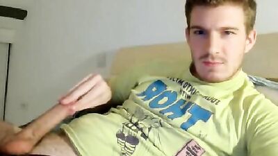 Gay Cam Amateur Cum Shots Handjob - Watching His Guy