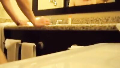 Fuck in the Bathroom: Hardcore Web-Cam Action