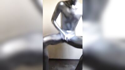 Boy from Mars jerks off (Gay Porn Web-Cam Solo)