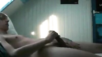 Sexual Escapades during Holiday Sleep-in - Cum Shots Web-Cam Solo