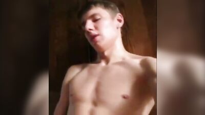 Horny Masculine Dude Blows His Load - Action-Amature Cum Shots!