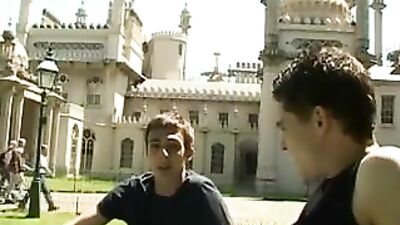 Brit Lads bareback - Action Bareback Ass Play!