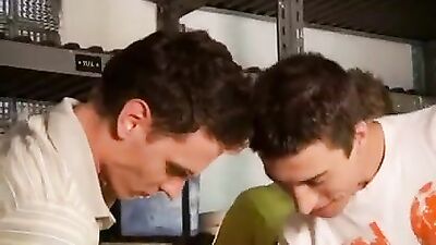 Three for one - Action Bareback Group Sex!