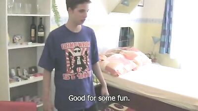 Young Straight Boy Paid To Fuck: Virgin For Cash