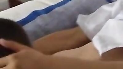 Bareback in the Dorm: Card-Playing Studs Stripping Off!