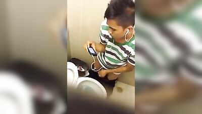 Public Restroom Cum Shots: A Gay Porn Adventure