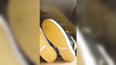 Gang Of Foot Lovers Dominate Guys Feet!