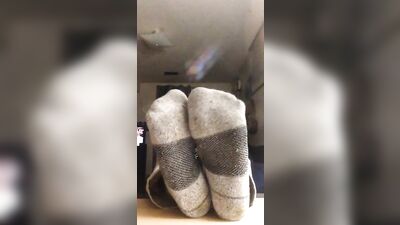 Gang Of Foot Lovers Dominate Guys Feet!