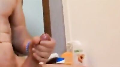 Big Cock Cannon Delivers Web-Cam Solo Cum Shots!