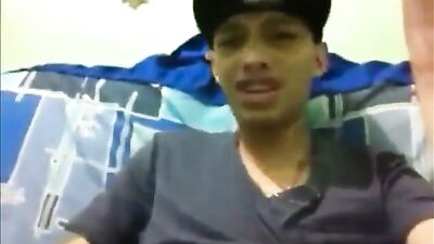 Enthusiastic Cock Worship - Web-Cam Solo Cum Shots!