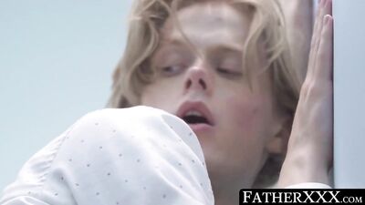 Twink Trades Sensual Caresses With Daddy Cleric Before Crude Fucking