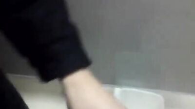 Blowjob in Public Restrooms - Amateur Cum Shots Handjob