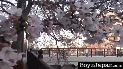 Delicious Japanese Twinks Butt Banging Until A Cum Impact