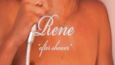 Gay Porn Threesome: René After the Shower... and Friends!