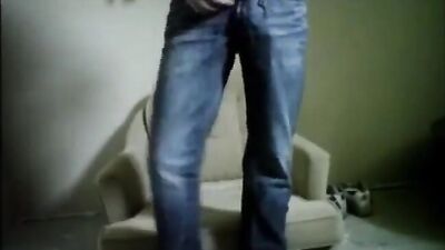 Smoothie Cute Boy - Web-Cam Solo Blue Briefs