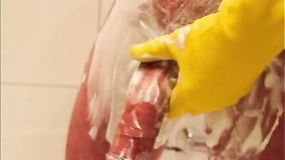 Shave & Cumshot - A Gay Porn Fantasy Come True!