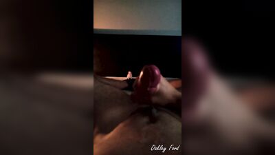 A quickie before bed. Huge Load!!