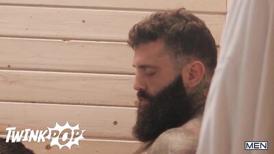 TWINKPOP - Ryan Bailey Takes A Look At Markus Kage's Cock Before Getting On His Knees To Suck It