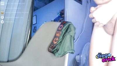 Crush Underwear Fetish Smelling The Under wears Odor And Cum His Underwear