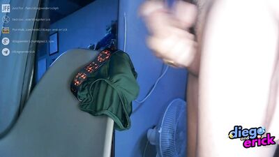 Crush Underwear Fetish Smelling The Under wears Odor And Cum His Underwear