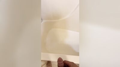 Limp Dick Virgin Twink - Morning Routine Pissing