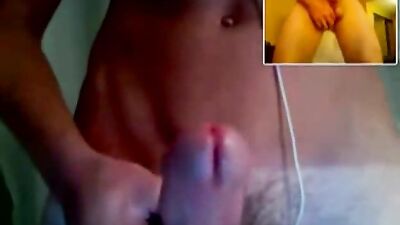 Gangbang Cumshots! Masturbating on Webcam!