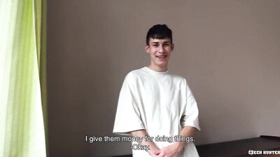 BIGSTR - After A Match Of Table Tennis Cute College Student Gets An Offer He Can't Say No To