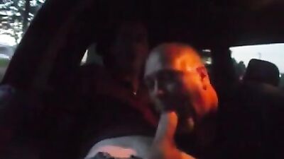 Car Cock Sucking Amateurs: Young Lust in Motion!
