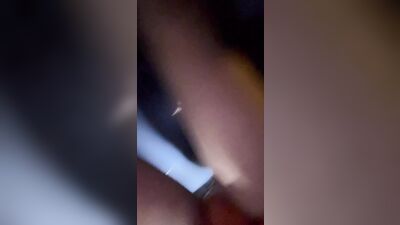 Playing with dildo on random vehicle