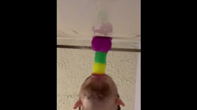 Throating my dildo is fun????
