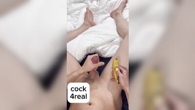 Who wants banana dip souce cock?