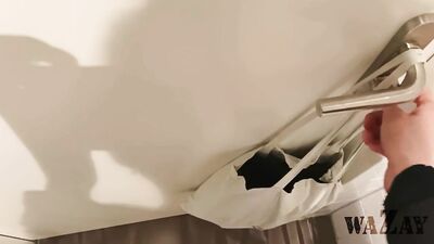 Univeristy exhib toilet fag ????