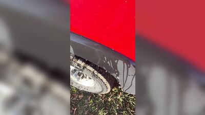 Anal Virgin Twink Peeing Pissing on Daddy’s Truck