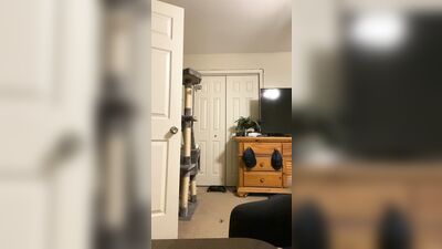 Voyeur Watching Masculine Man Get Dressed