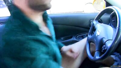 Hung David Chase fantasizes about fucking blond Hunter Starr