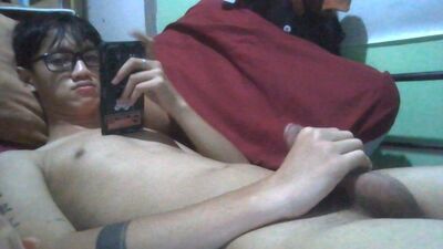 Jacking off while my brother is asleep